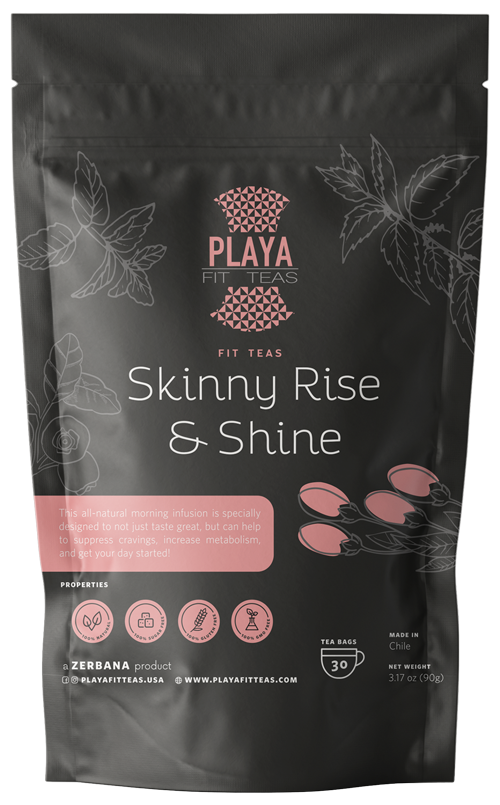 Skinny Rise & Shine - Playa Fit Teas Chile