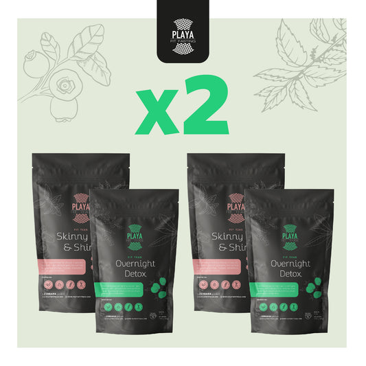 2 Meses de Tratamiento (20% Descuento) - Playa Fit Teas Chile